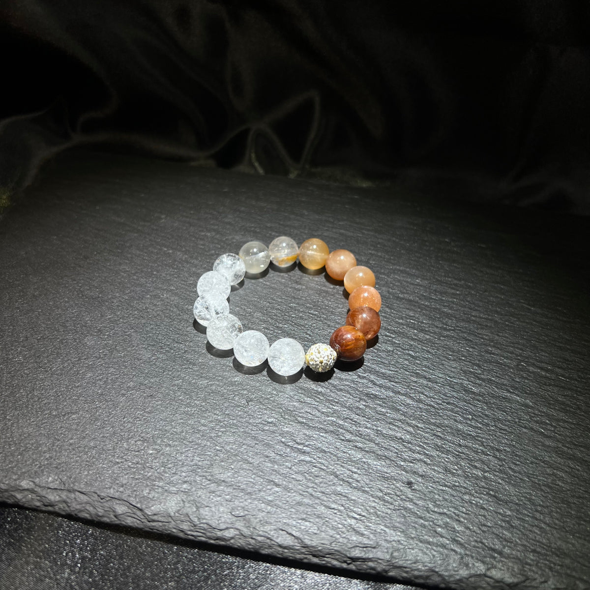 Rabbit Hair Bracelet – natural crystal jewelry by Joyseven