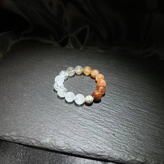Rabbit Hair Bracelet – natural crystal jewelry by Joyseven